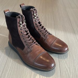 Cole Haan Oroginalgrand Cap Toe Boot, size 9.5